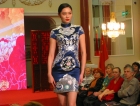由中国模特在莫斯科展示丝绸时装（1）