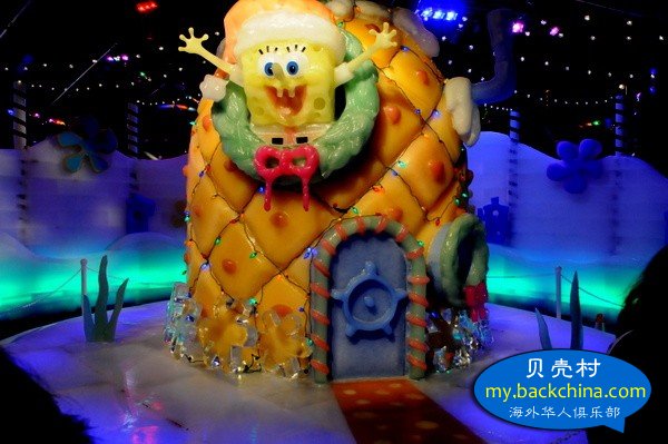 中国顶级冰雕艺术来到小镇 zzwave.com